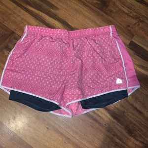 RBX layered athletic shorts